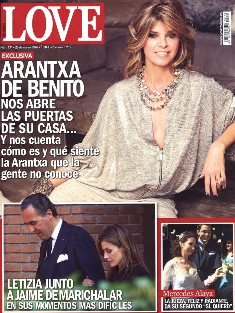 Arantxa de Benito abre las puertas de su casa a Love