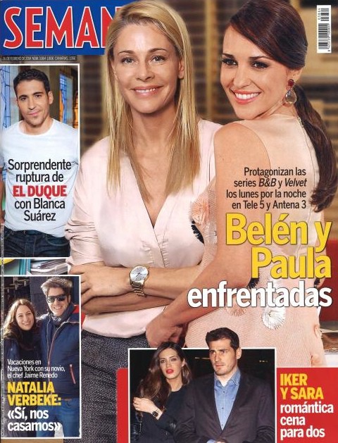 Belén Rueda y Paula Echevarría, enfrentadas en la revista Semana