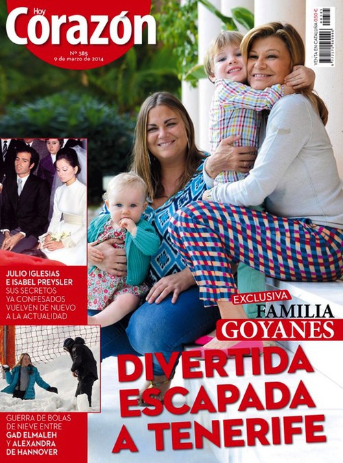 La divertida escapada de la familia Goyanes a Tenerife en Hoy Corazón