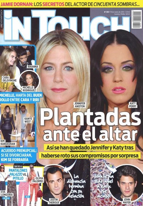 In Touch se acuerda de las celebrities plantados ante el altar