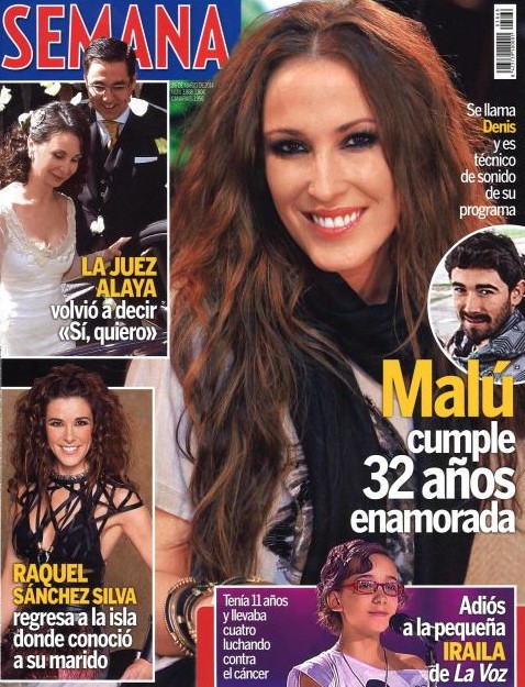 Malú cumple 32 años en Semana