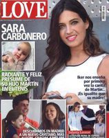 Sara Carbonero presume radiante y feliz de su hijo Martín en Love