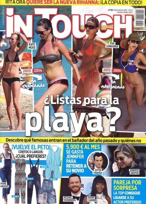 Las celebrities se preparan para la playa en In Touch