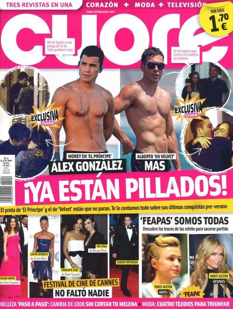 Cuore descubre a las mujeres que han conquistado el corazón de Álex González y Miguel Ángel Silvestre