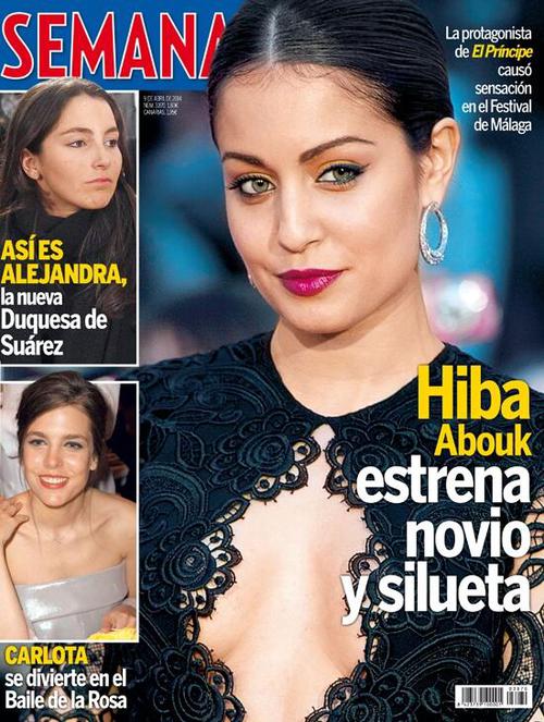 Hiba Abouk estrena novio y silueta en Semana