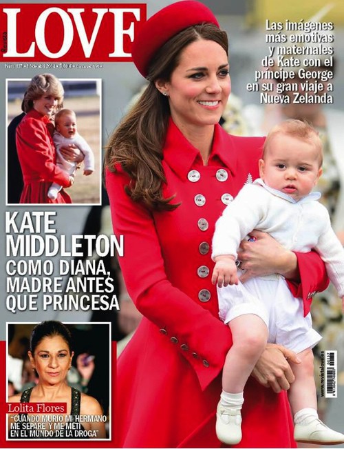 Kate Middleton y el Príncipe Jorge en Nueva Zelanda en Love