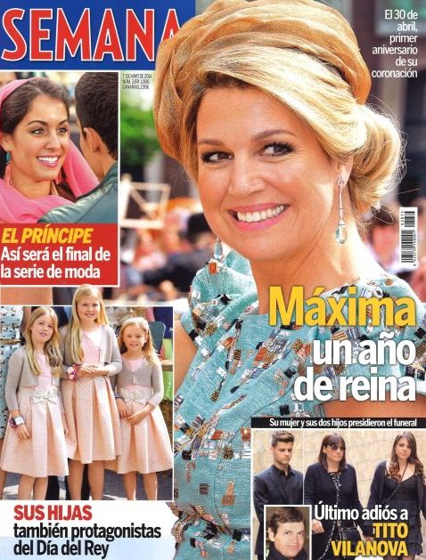 Semana celebra el primer año de Máxima como Reina de Holanda