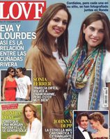 La relación entre Lourdes Montes y Eva González en Love