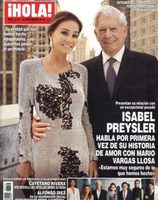 Isabel Preysler habla de su amor con Mario Vargas Llosa en ¡Hola!