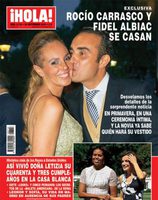 ¡Hola! desvela la boda de Rocío Carrasco y Fidel Albiac