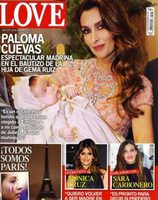 Paloma Cuevas, espectacular madrina en el bautizo de la hija de Gema Ruiz en Love