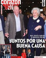 El Rey Juan Carlos y la Infanta Pilar en la portada de Corazón