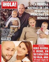 La primera Navidad de los pequeños Príncipes de Mónaco en ¡Hola!