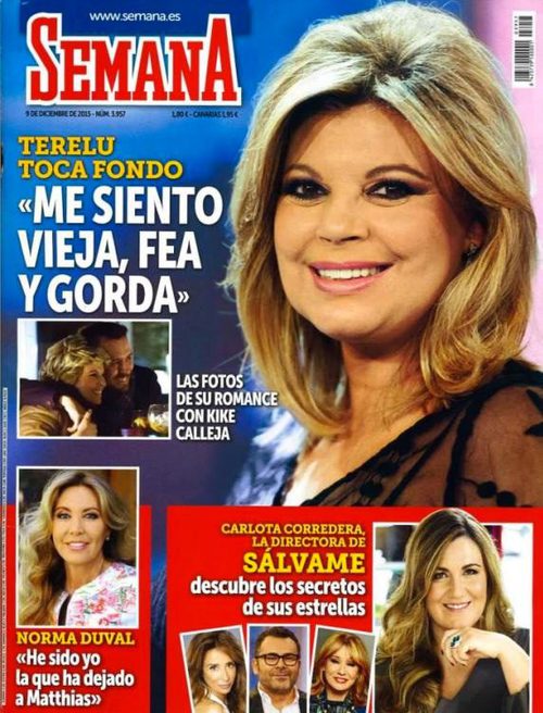 Terelu Campos toca fonda en la revista Semana