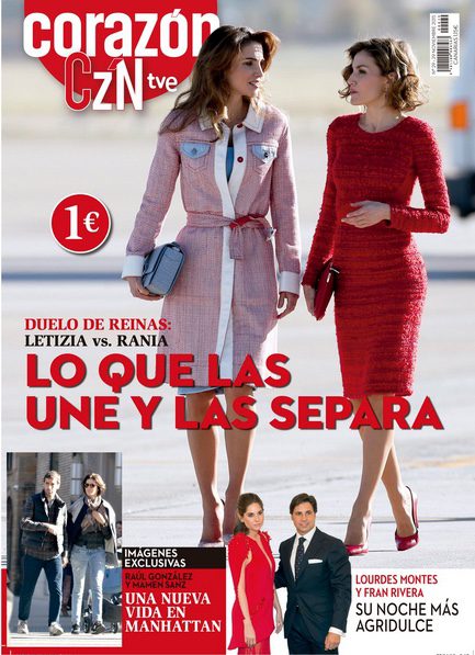 Lo que une y separa a Letizia y Rania en Corazón