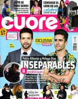 Pablo Alborán y Pelayo Díaz en la portada de Cuore