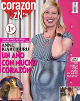 Anne Igartiburu, estrella en la portada de Corazón