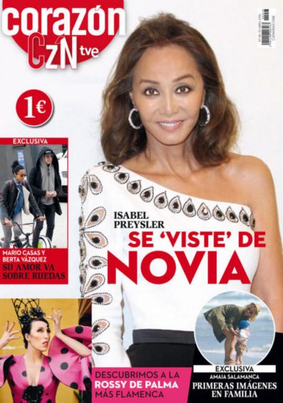 Isabel Preysler ocupa la portada de Corazón