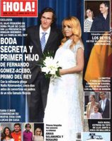 La boda secreta de Fernando Gómez-Acebo en la portada de ¡Hola!