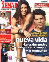 Laura y Diego Matamoros en la portada de Semana