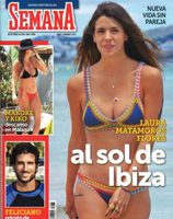 Laura Matamoros, al sol de Ibiza, en Semana