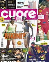 Eva González y Cristina Pedroche en la portada de Cuore