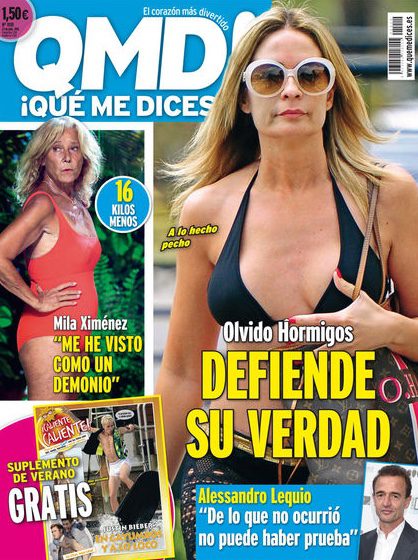 Cari Lapique, Carla y Caritina Goyanes y los pequeños de la familia en la portada de Hoy Corazón