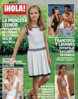 La Princesa Leonor en la revista ¡Hola!, protagonista del verano de la familia Real en Mallorca