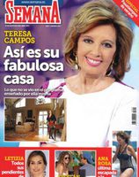 La revista Semana se adentra en la fabulosa casa María Teresa Campos