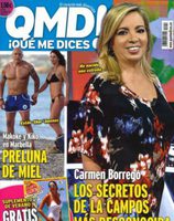 Carmen Borrego en la portada de QMD!: la Campos más desconocida