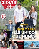 Iker Casillas y Sara Carbonero, protagonistas de la portada de Hoy Corazón