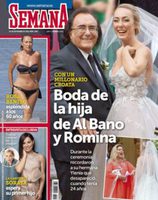 La boda de Cristel, la hija de Al Bano y Romina en la portada de Semana