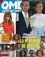 Rocío Carrasco y Fidel Albiac en la portada de QMD!