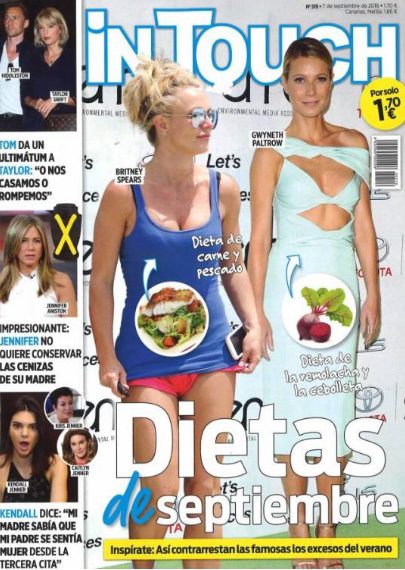 Las dietas de septiembre en portada de In Touch