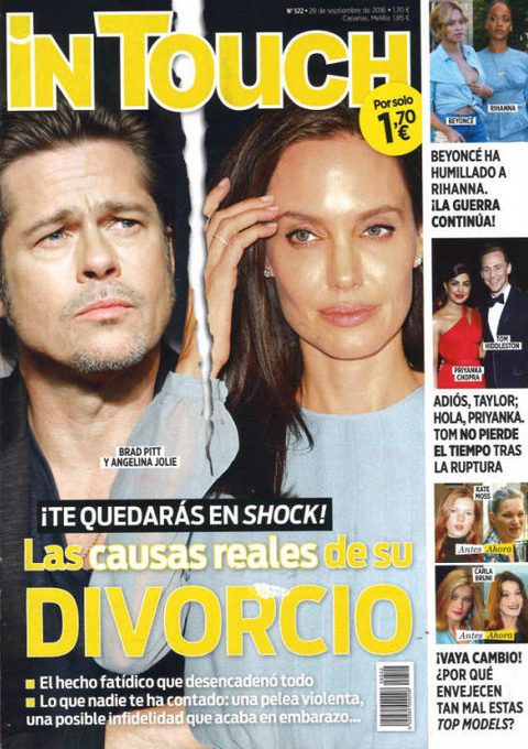 In Touch desvela las verdaderas causas del divorcio de Brangelina