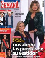 Terelu Campos y su hermana Carmen Borrego abren las puertas de su vestidor en Semana