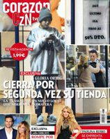 En la portada de Corazón Gloria Camila cierra por segunda vez su tienda