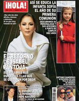 El retorno de Isabel Pantoja en la portada de Hola