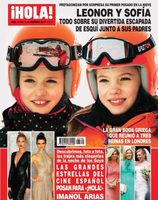 Leonor y Sofía y su escapada a la nieve protagonizan la portada de ¡Hola!