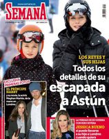 Semana cuenta la escapada a Astún de los Reyes y sus hijas