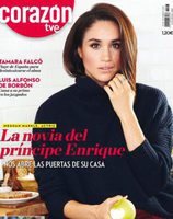 En la portada de Corazón Meghan Markle abre las puertas de su casa