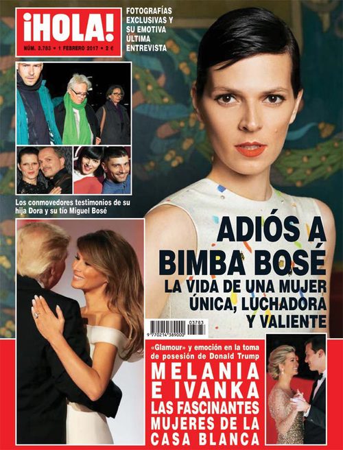 ¡Hola! homenajea a Bimba Bosé tras su muerte