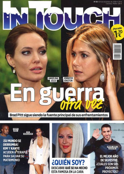 In Touch destapa la guerra entre Angelina Jolie y Jennifer Aniston