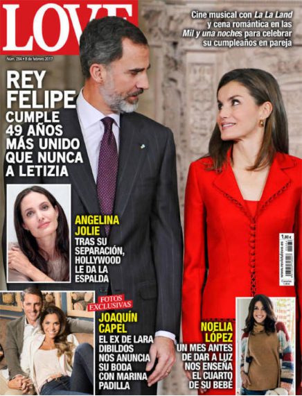 En la portada de love: El Rey Felipe cumple 49 años