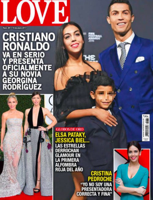 La presentación de la novia de Cristiano Ronaldo en Love