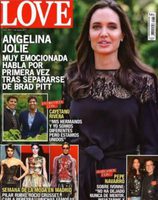 En la portada de Love: Angelina Jolie habla emocionada