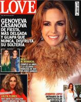 Genoveva Casanova más guapa que nunca en la portada de Love