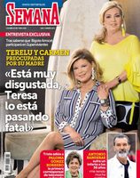 Terelu Campos y Carmen Borrego, preocupadas por su madre en la portada de Semana