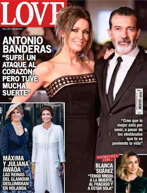 Antonio Banderas habla de su ataque al corazón en Love