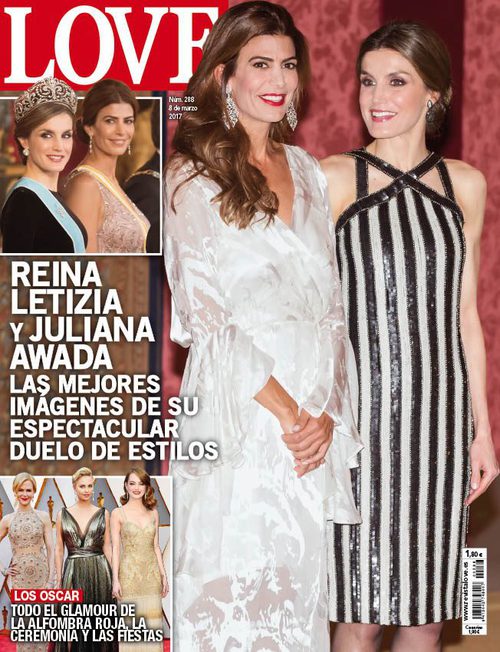 Love repasa el duelo de estilos de la Reina Letizia y Juliana Awada